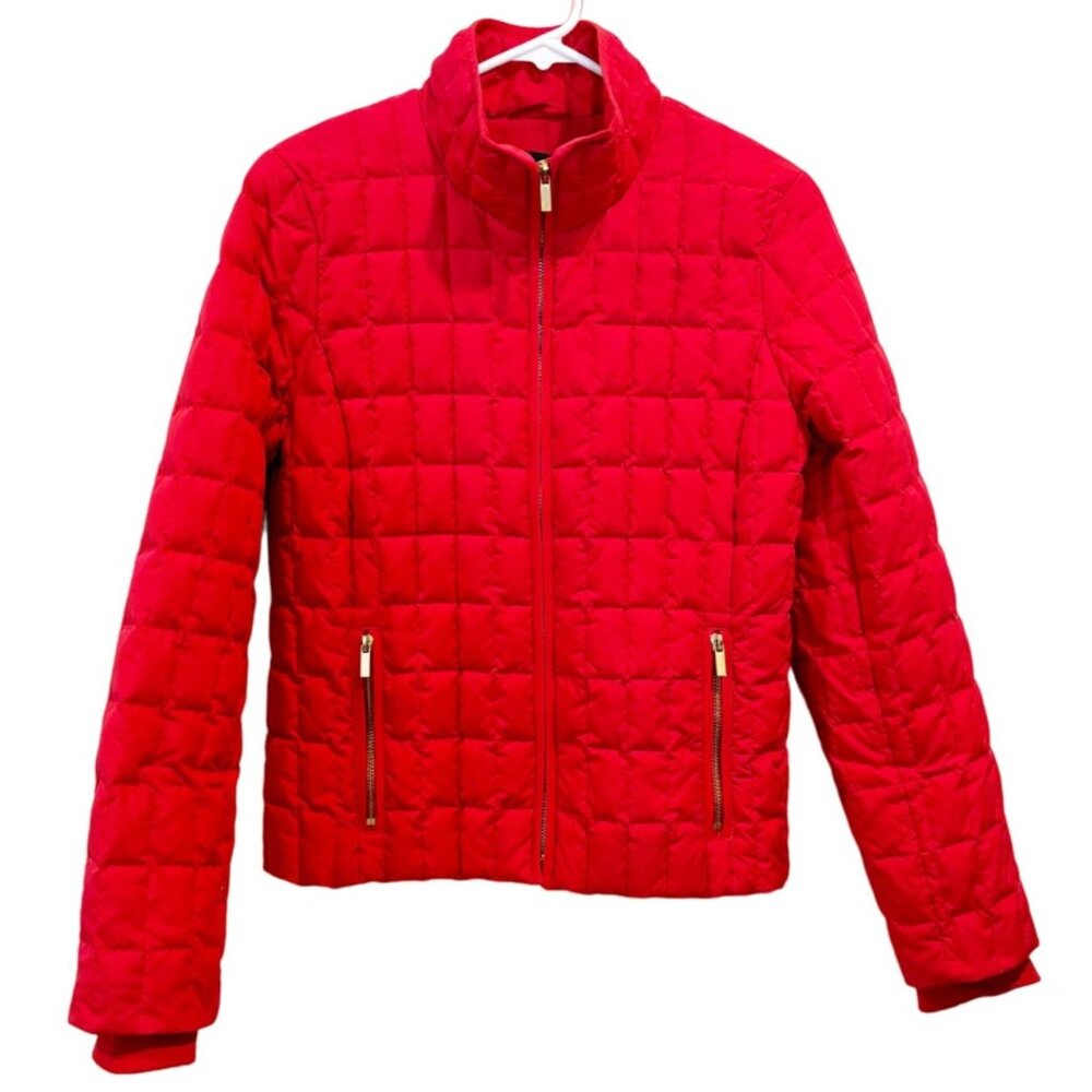 J. Crew Down Fill Quilted Jacket Size Small